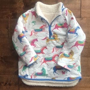 Mini Boden Reversible “Teddy” Pullover